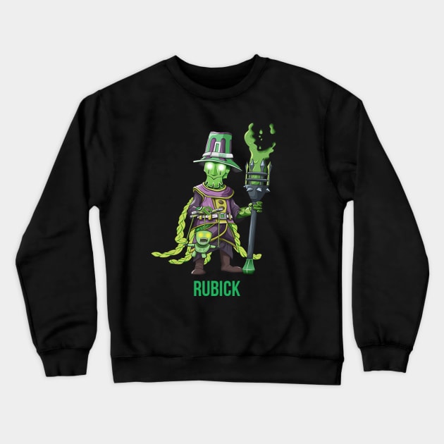 Dota 2 RUBICK Crewneck Sweatshirt by drewranger123